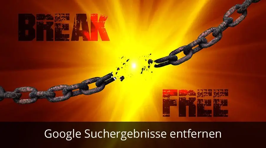 Suchergebnisse Google löschen