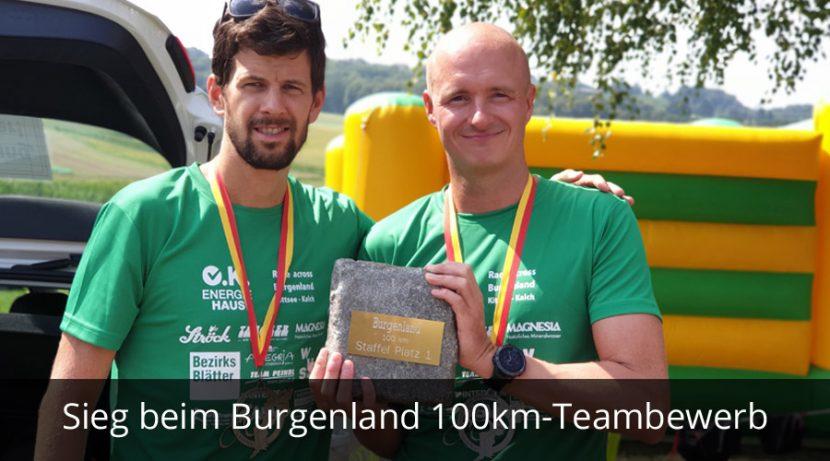 Sieg beim Burgenland 100 Teambewerb