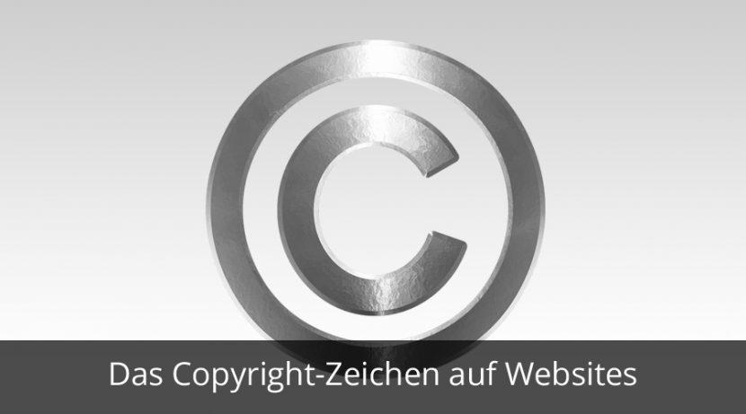 Copyright Zeichen