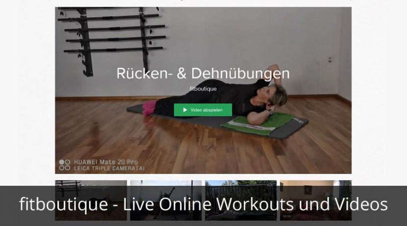 live online workouts