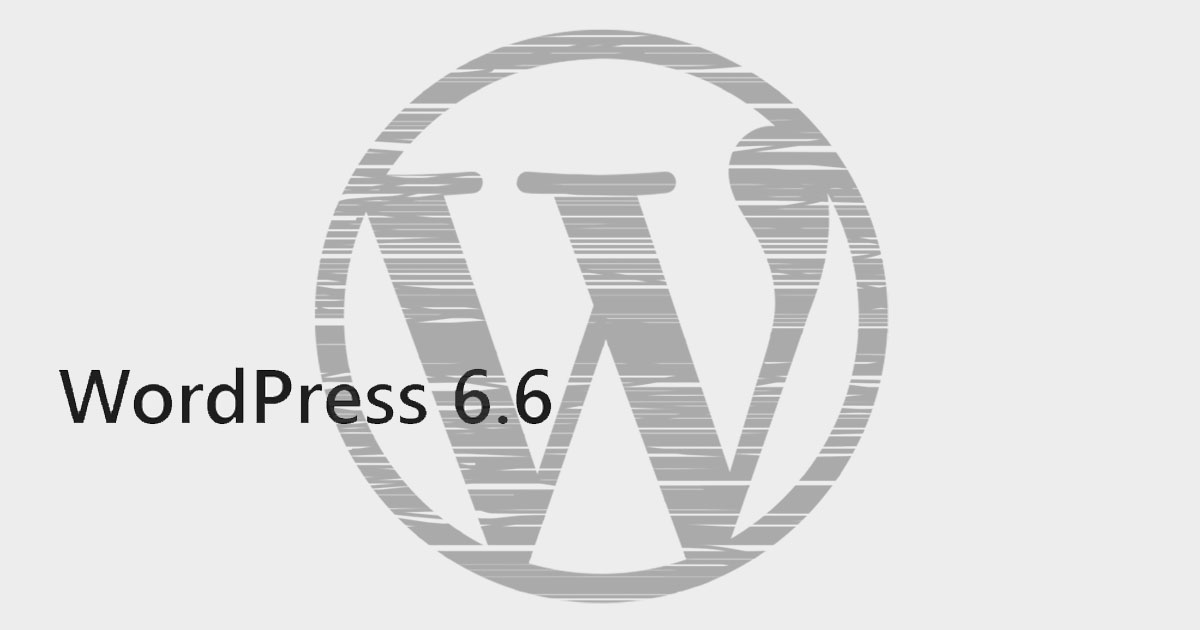 wordpress 6.6